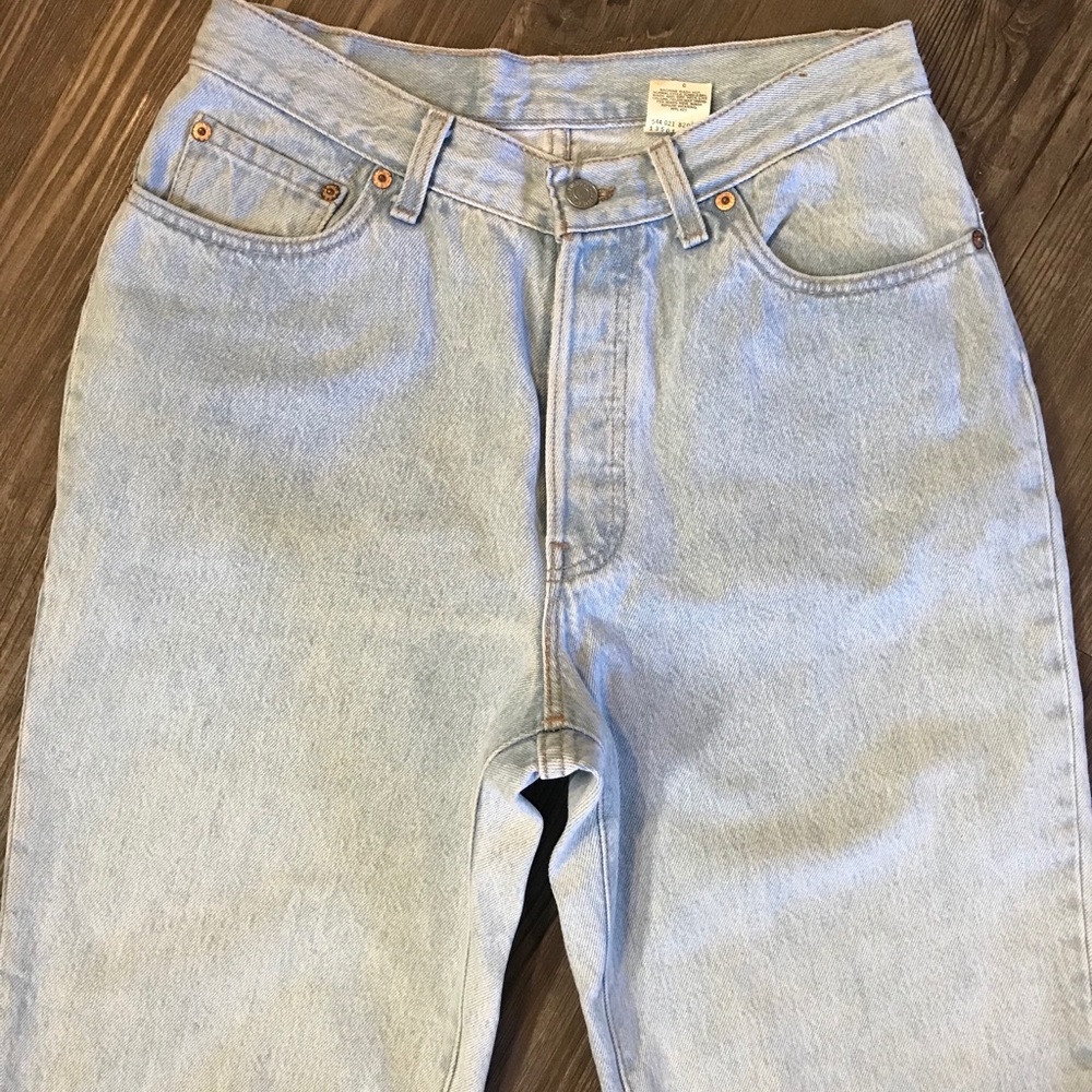 Vintage tapered leg high waisted 501s (13501)